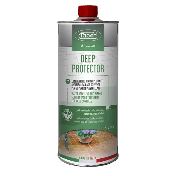 Deep Protector - דוחה מים עמוק למשטחים בעלי כושר ספיגה אפסי עד נמוך