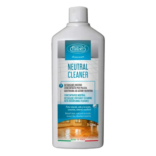 NEUTRAL CLEANER של Faber Chimica – חומר ניקוי לרצפת אבן טבעית 🧽 חומר ניקוי NEUTRAL CLEANER של Faber Chimica – פתרון עדין ובטוח לניקוי יומיומי של רצפת אבן טבעית, ללא פגיעה במשטח