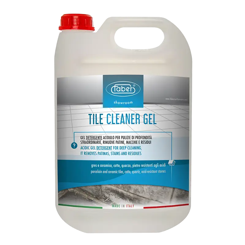 TILE CLEANER – הסרת כתמים מרצפות קרמיקה וגרניט פורצלן של Faber Chimica