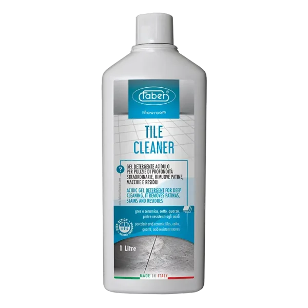 TILE CLEANER – הסרת כתמים מרצפות קרמיקה וגרניט פורצלן של Faber Chimica