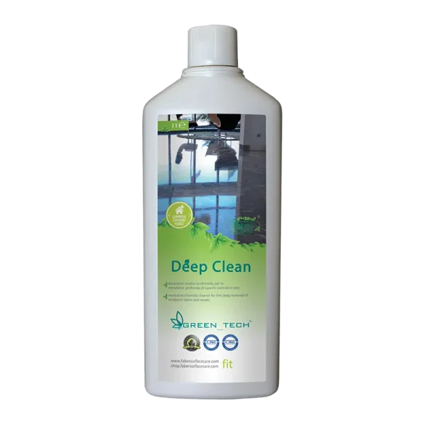 Deep Clean מסיר משקעים שומניים מרצפות פורצלן וקרמיקה, ידידותי לסביבה